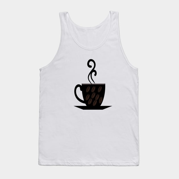 Cofee starts Tank Top by FUNEMPIRE